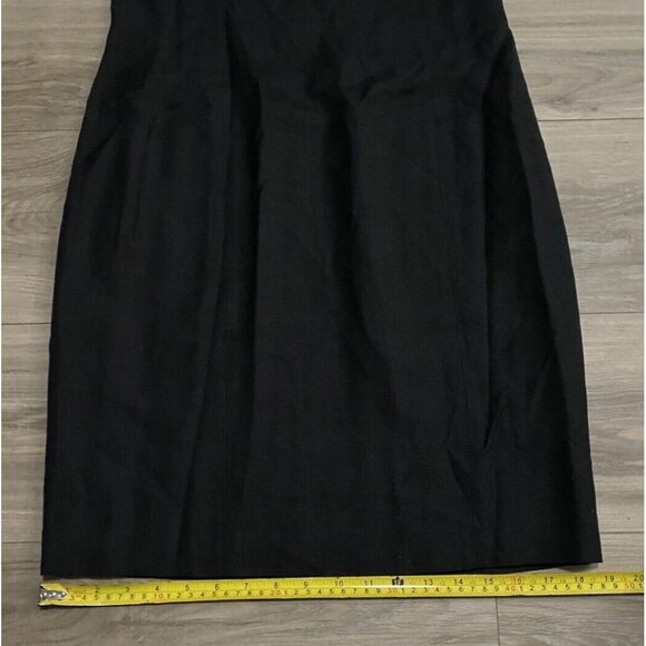 Women's PREVIEW COLLECTION BLACK SLEEVELESS DRESS Size 10 MIDI Chic - Picture 8 of 15